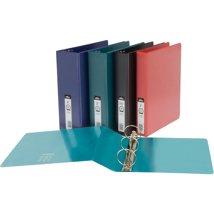 Offix Ring Binder, Round-Ring 1" Binder Capacity