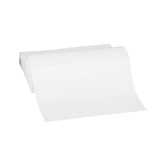 Spicers Continuous Forms White Blank 14 7/8" (377.83 mm) x 11" (279.40 mm) - 2700 sheets