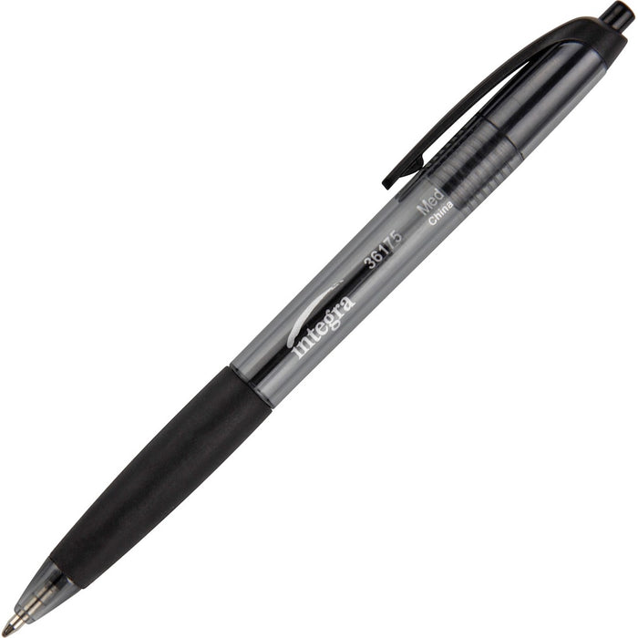 Integra Rubber Grip Retractable Pens