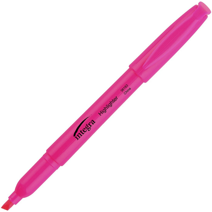 Integra Pen Style Fluorescent Highlighters