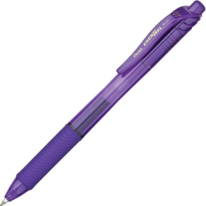 Pentel EnerGel-X Retractable Gel Pens 0.7mm - Violet