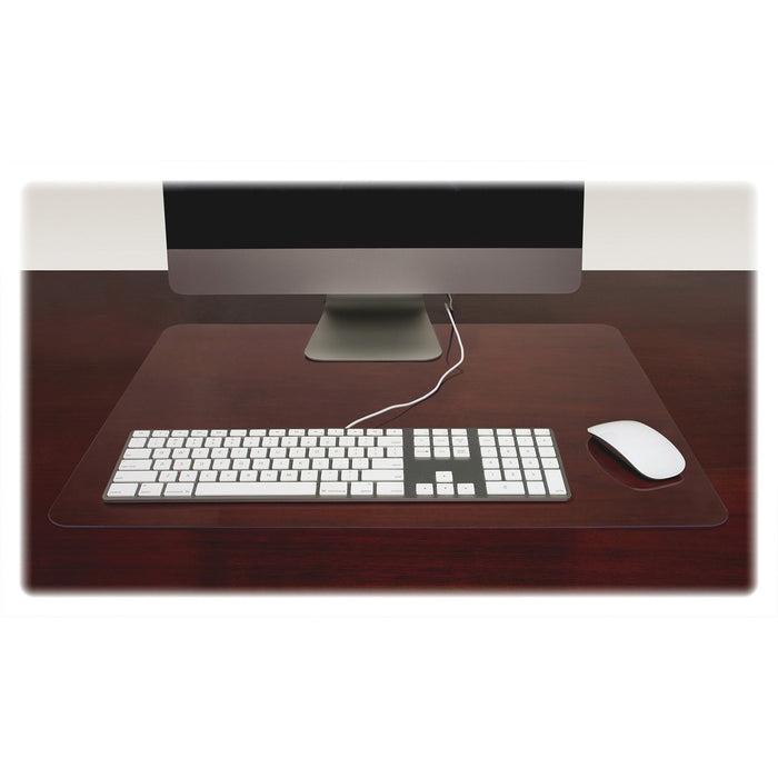 Lorell Rectangular Crystal-clear Desk Pads