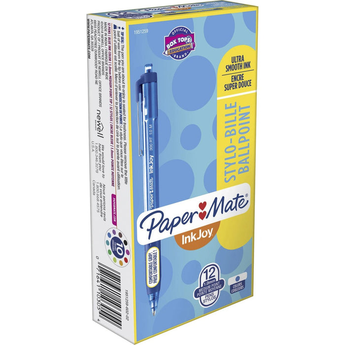 Paper Mate Inkjoy 300 RT Ballpoint Pens - 1mm - Blue