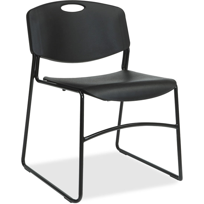 Lorell Heavy-duty Bistro Stack Chairs - 4/CT