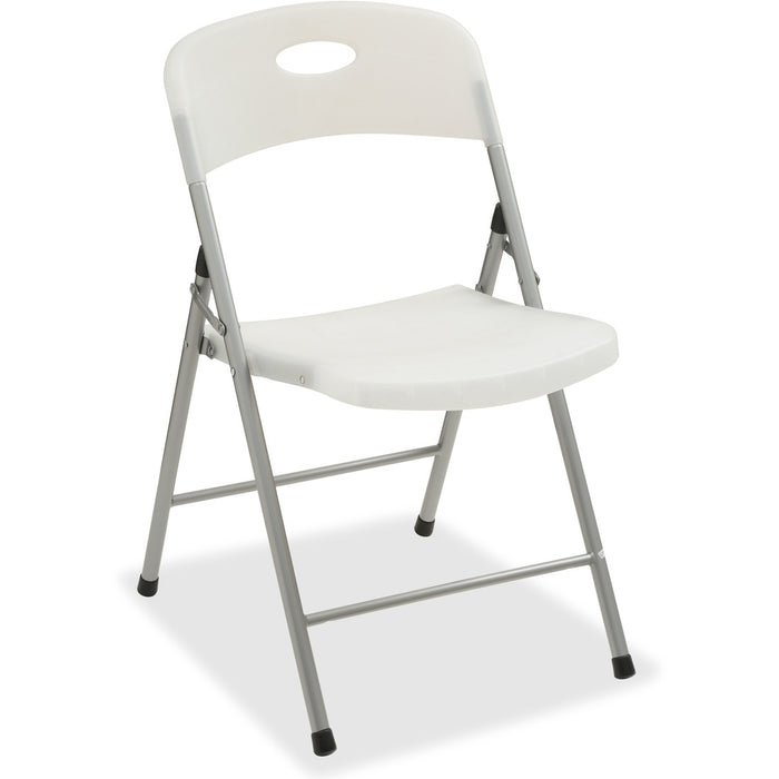 Lorell Translucent Folding Chairs - 4/CT