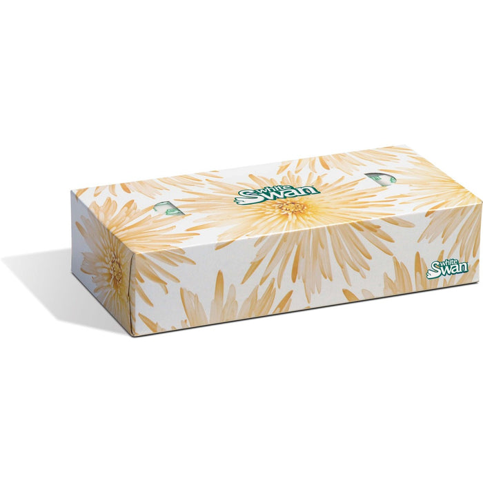 White Swan 2 Ply Facial Tissue