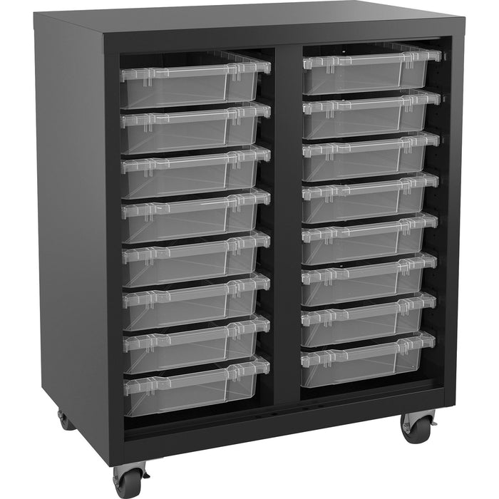 Lorell Pull-out Bins Mobile Storage Unit